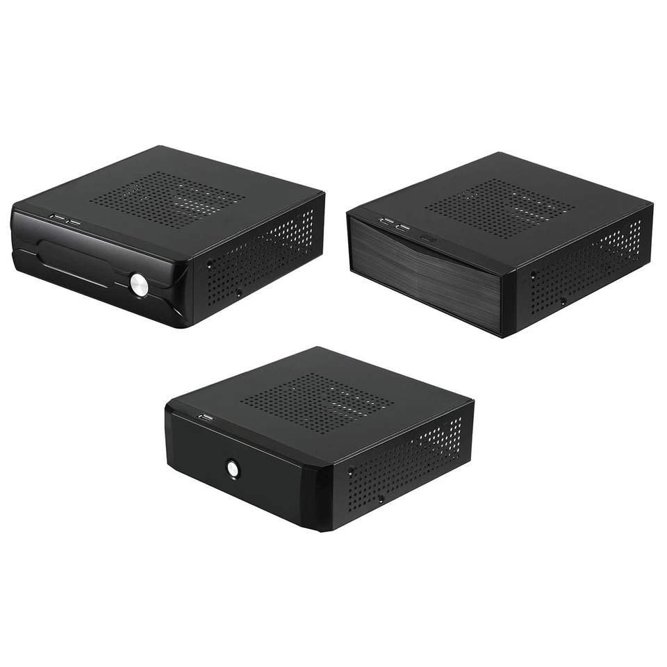 Computer Case Small Form Computer Case 2.0 USB Compact Slim Profile Mini ITX - Image 1 of 1
