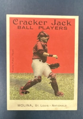 2004 Topps Cracker Jack - Yadier Molina #204 Mini (RC) - Imagem 1 de 2
