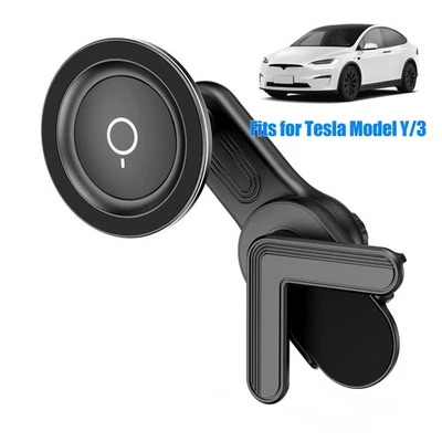MagSafe Phone Mount for Tesla Model 3/ Y/ Cybertruck Adjustable Car Phone Holder - Image 1 of 4