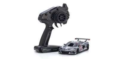 Kyosho 32356GMW Mini-Z MR04 RWD Corvette C8-R Gun Metal/White (W-MM/KT531P) - Image 1 of 4