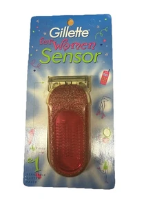 Maquinillas de afeitar recargables Gillette para mujer Sensor Excel rosa brillante - Imagen 1 de 2