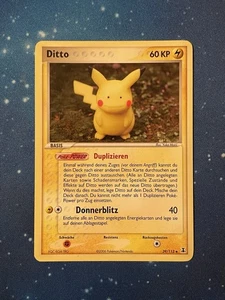 2006 Pokémon DITTO (Pikachu) NON HOLO 39/113 Ex Delta Species Excellent Selten - Bild 1 von 8