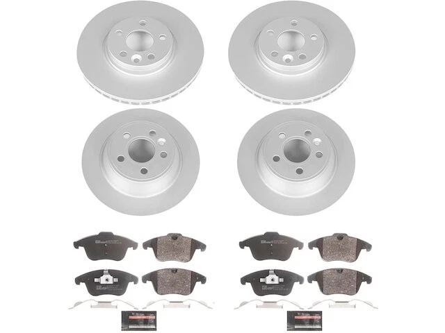 Kit de pastillas de freno delanteras y rotor para Volvo S60 2015-2018 2016 2017 NB947YD Foto 1 de 1