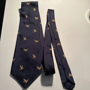 Barbour Silk Tie Duck Lover Eye Catching. - Bild 1 von 5