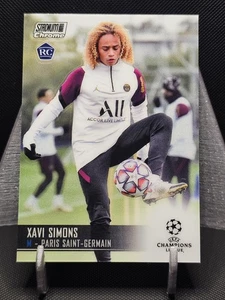 2020-21 Topps Stadium Club Chrome UCL Xavi Simons #63 Rookie RC (A) - Picture 1 of 2