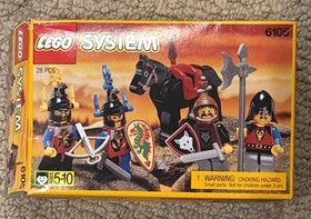 Lego Castle System Medieval Knights 6105  Box and Brochures ONLY 