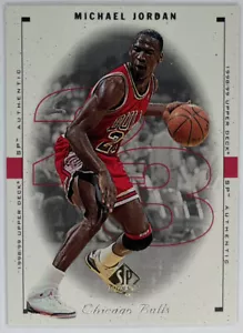 1999 Upper Deck SP Authentic #1 Michael Jordan Chicago Bulls - Picture 1 of 2