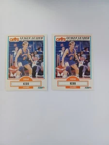 1990-91 Fleer #34, Steve Kerr Lot of 2 - Picture 1 of 10