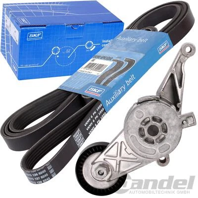 SKF KEILRIPPENRIEMEN-SATZ für VW GOLF 5 PASSAT 3C TOURAN CADDY 3 AUDI A3 8P TDI - Bild 1 von 2