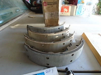 84 85 Zapatas de freno traseras Buick Cadilliac Celebrity Century Oldsmobile Pontiac 6000 Foto 1 de 2