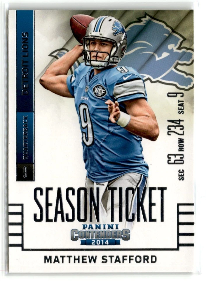 2014 Panini Contenders Football Complete Your Set Pick/Choose Base Veterans RC's - Image 1 of 1