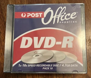 dvd r blank discs X 10 - Afbeelding 1 van 1
