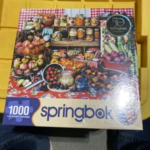 Springbok "Pre-Serves!" Jigsaw Puzzle 1000 pieces COMPLETE - Picture 1 of 4