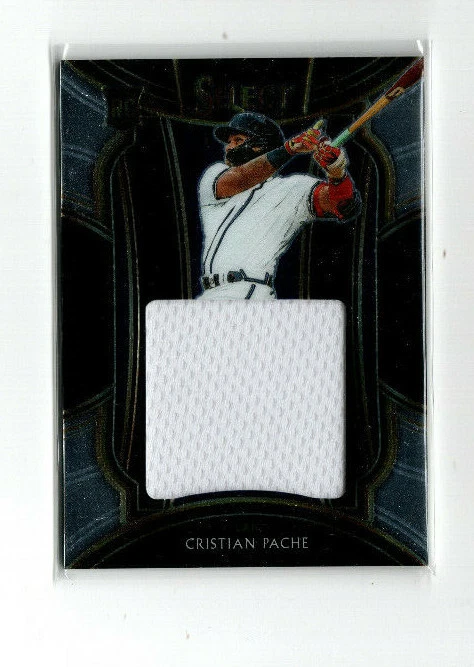 2021 Select Chrisian Pache JUMBO JERSEY ROOKIE BRAVES - Image 1 of 1
