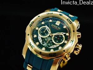 Reloj Invicta Para Hombre 48mm PRO DIVER BUCEO Cronógrafo ESFERA VERDE Tono Verde-Dorado - Imagen 1 de 8