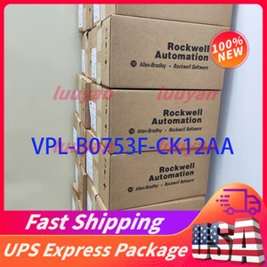 New Sealed ALLEN BRADLEY VPL-B0753F-CK12AA AB Servo Motor Free Shipping - Picture 1 of 2