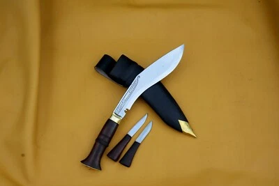 Mini Jungle Gurkha Khukuri de 8 pulgadas - Hecho a mano kukri - Forjado Nepal - Listo para usar - Foto 1 de 4