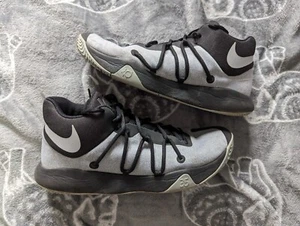 Talla UK 11- Nike KD Trey 5 V Negro Lobo Gris Hombres Zapatos de Baloncesto Entrenadores - Imagen 1 de 15