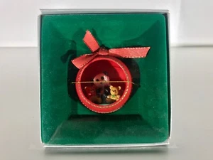 Vintage 1987 Enesco drei kleine Bären Weihnachtsschmuck Spielzeug Teddybären NEU - Bild 1 von 4