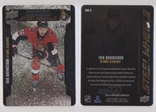 2019-20 Upper Deck Credentials Steel Wheels Gold /99 Erik Brannstrom Rookie RC