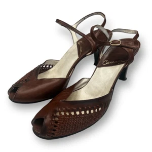 Caressa Vintage Open Tor Heels Größe 8 - Bild 1 von 6