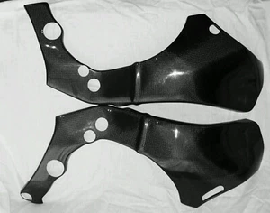 Kawasaki ZX10R 2016 - 2025 carbon frame cover set gloss - Picture 1 of 2