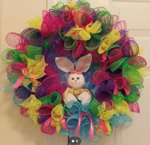 Easter Wreath , 19 inch - Picture 1 of 1