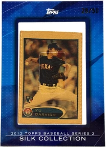 2012 Topps - Yu Darvish - Silk Collection /50 - Rookie RC Rangers Padres - Picture 1 of 2
