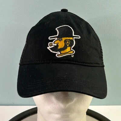Appalachian State Mountaineers Hat Champion Black Snapback Mesh Dad Cap OSFM - Image 1 of 4
