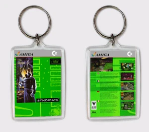 SYNDICATE COMMODORE AMIGA LLAVERO KEYRING - Imagen 1 de 1