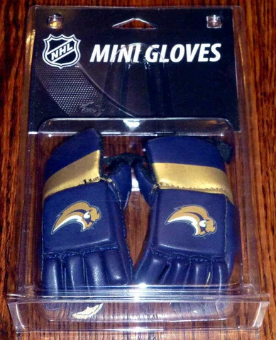 Buffalo Sabres Officially Licensed NHL Set of Mini Logo Hockey Gloves Cover