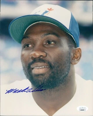 Mookie Wilson Toronto Blue Jays Signed 8x10 Glossy Photo JSA Authenticated - Image 1 of 2