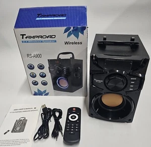 Tamproad Bluetooth Speaker, Portable Wireless Speaker with Subwoofer Heavy Bass - Picture 1 of 4