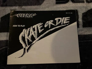 skate or die Nes Manual - Picture 1 of 3