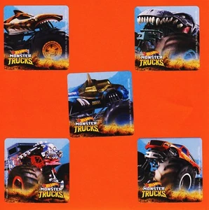 15 Hot Wheels Monster Trucks - Large Stickers - Party Favors - Rewards - Picture 1 of 1