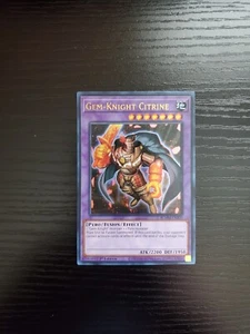 Yugioh Monster Mayhem - Gem-Knight Citrin - Ultra Rare - BLMM-DE139 - Bild 1 von 2