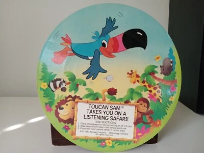 Toucan Sam Takes You On A Listening Safari 6" 33 RPM Flexi Disc Kellogg 1983 - Image 1 of 4