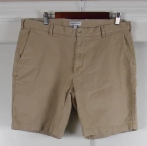 Peter Millar 36 Shorts beige vorne flach 8" Chinohose Pima Baumwolle Golf Sport Herren - Bild 1 von 10