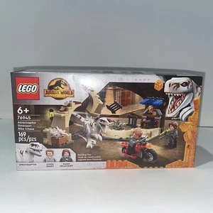 Lego Jurassic World 76945 Atrociraptor Dinosaur Bike Chase New Sealed - Bild 1 von 6