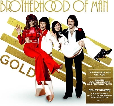 BROTHERHOOD OF MAN   - GOLD (GREATEST HITS) (3CD) DIGI NEW SEALED Foto 1 de 2
