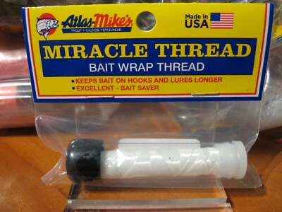 Dispensador de hilo milagroso Atlas Mike's transparente para atar huevos y sacos de cebo  Foto 1 de 2