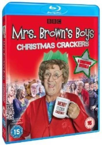 Mrs Brown's Boys: Christmas Crackers Blu-ray (2013) Brendan O'Carroll cert 15 - Image 1 of 2