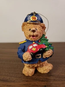 Police Officer Bear Christmas Ornament Toys Tree - Picture 1 of 6