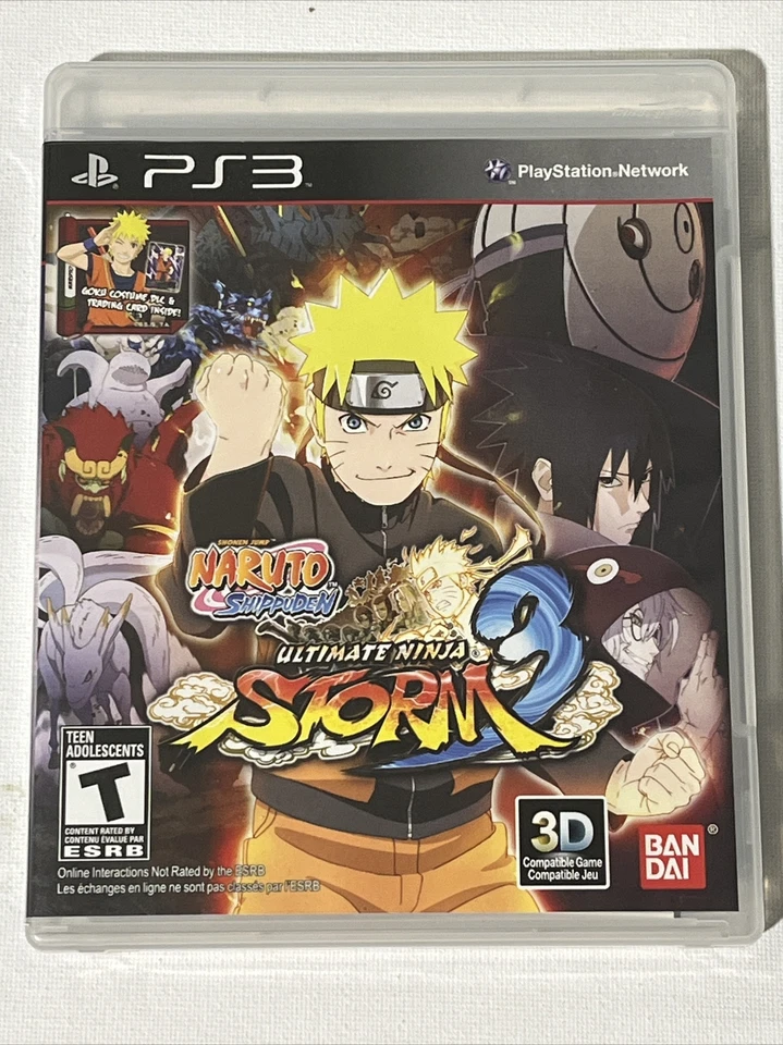 Naruto Shippuden Ultimate Ninja Storm 3 - Completo con Manual (Play Station 3) Foto 1 de 3