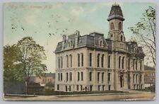 Oswego New York~City Hall~Vintage Postcard