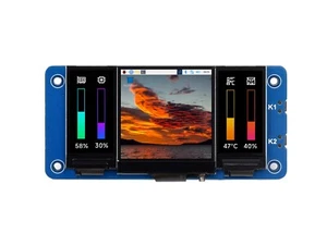 Waveshare Triple LCD HAT For Raspberry Pi, Onboard 1.3inch IPS LCD Main Screen - Picture 1 of 20