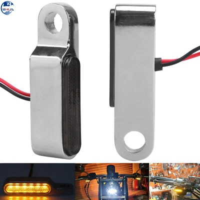 Luz indicadora LED mini ámbar señal de giro para motocicleta para Ducati GT1000 Monster Foto 1 de 4