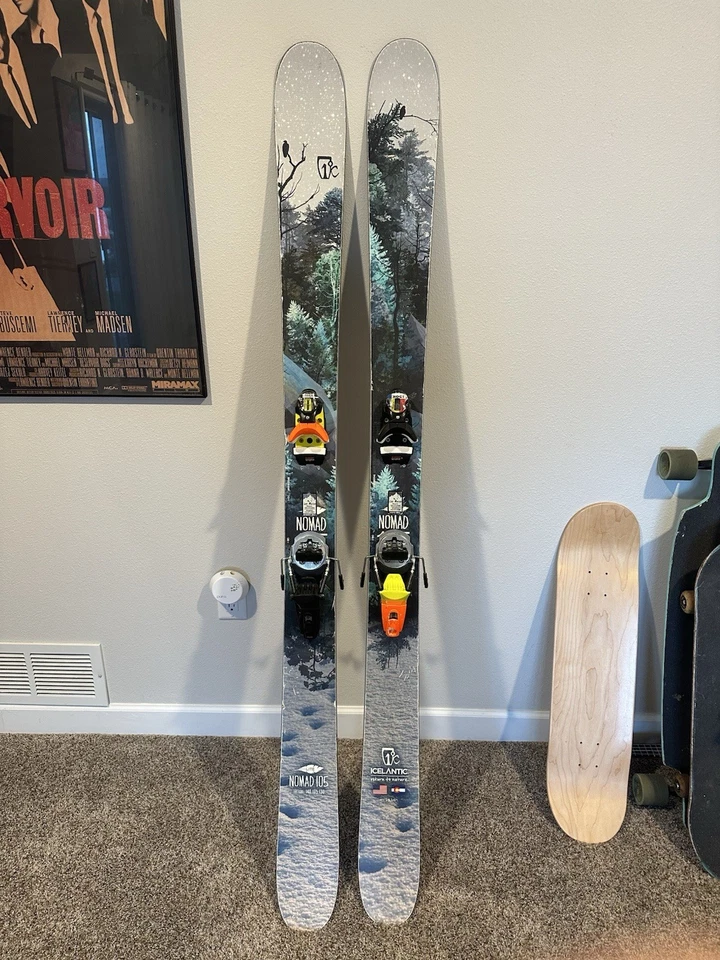 Icelantic Nomads 105 Lite 181cm NO BINDINGS! - Image 1 of 4