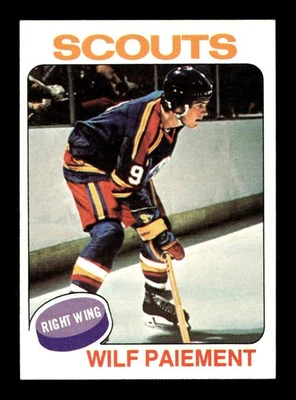 1975 76 Topps #195 Wilf Paiement Scouts NEAR MINT *8m - Image 1 of 2