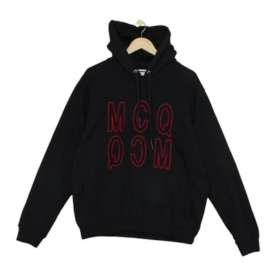 Sudadera con Capucha Alexander McQueen Para Hombre Talla 2XL Negra Pullover Ropa de Calle Algodón Foto 1 de 4